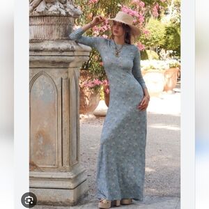 Love Shack Fancy Bricken Maxi Dress XL